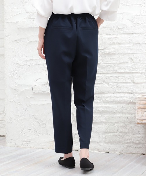 Honeys（ハニーズ）の「イージーテーパードパンツ（スラックス・レディース・ブラック/ダークグリーン/ベージュ/ネイビー/ピンク系その他/マスタード・LL/S/M/L）」の12枚目の写真