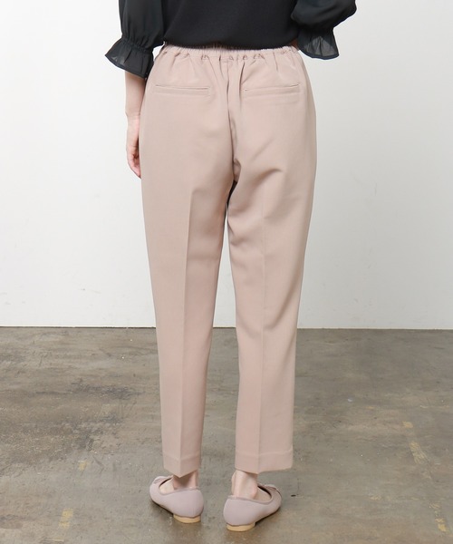 Honeys（ハニーズ）の「イージーテーパードパンツ（スラックス・レディース・ブラック/ダークグリーン/ベージュ/ネイビー/ピンク系その他/マスタード・LL/S/M/L）」の15枚目の写真