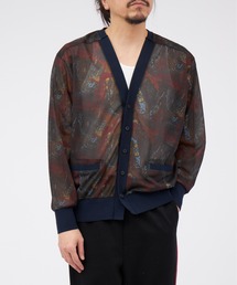 TOGA VIRILIS　トーガビリリース マーブルプリントカーディガン TOGA VIRILIS トーガビリリース マーブルプリントカーディガン