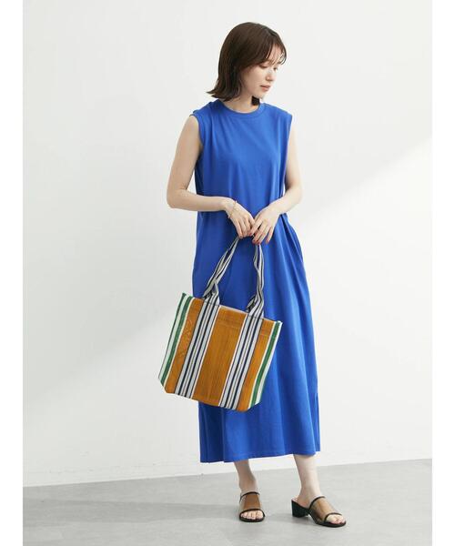 Green　Parks（グリーンパークス）の「汗染み防止 ノースリーブワンピース（ワンピース・レディース・グレー/ピンク/ブルー・FREE）」の17枚目の写真