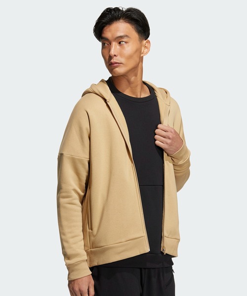 【adidas】ワーディング フルジップパーカー★男女共ペアにも◎ adidas】ワーディング フルジップパーカー☆男女共ペアにも