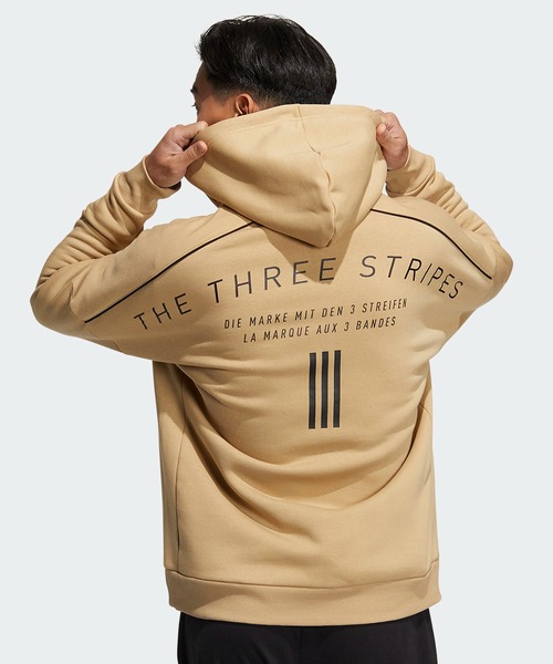 adidas（アディダス）の「ワーディング フルジップパーカー