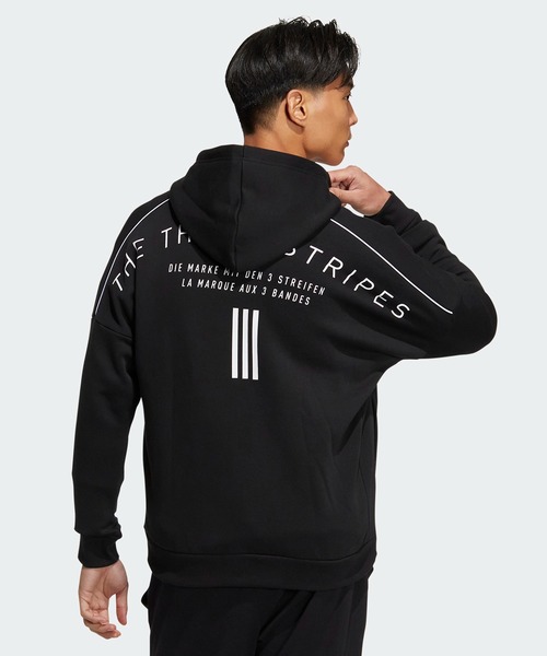 adidas（アディダス）の「ワーディング フルジップパーカー