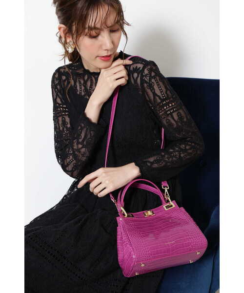 JILL STUART(ジルスチュアート)の「◆エスターバッグ(トートバッグ・レディース・ブルー/パープル・フリ-)」の10枚目の写真