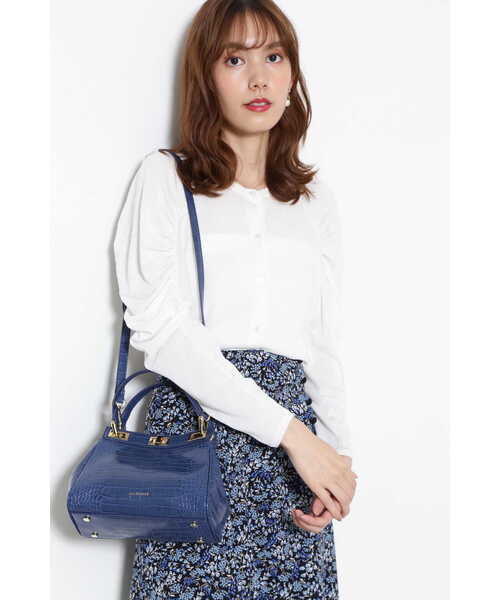 JILL STUART(ジルスチュアート)の「◆エスターバッグ(トートバッグ・レディース・ブルー/パープル・フリ-)」の7枚目の写真