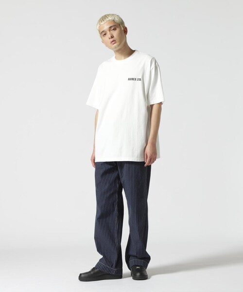 AVIREX（アヴィレックス）の「【REVIVAL COLLECTION】半袖 Tシャツ / S/S T-SHIRT / アヴィレックス / AVIREX（Tシャツ/カットソー・メンズ・ホワイト/ブラック/ブラック系その他/ホワイト系2・M/L/XL/XXL）」の21枚目の写真