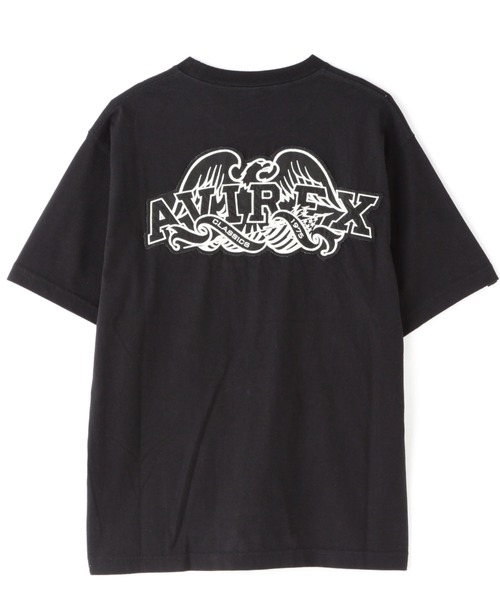 AVIREX（アヴィレックス）の「【REVIVAL COLLECTION】半袖 Tシャツ / S/S T-SHIRT / アヴィレックス / AVIREX（Tシャツ/カットソー・メンズ・ホワイト/ブラック/ブラック系その他/ホワイト系2・M/L/XL/XXL）」の3枚目の写真