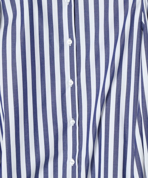 eL（エル）の「【eL】Assort Long Shirt/156719（シャツ/ブラウス・レディース・ブラック/オフホワイト/ブルー系その他・FREE）」の17枚目の写真