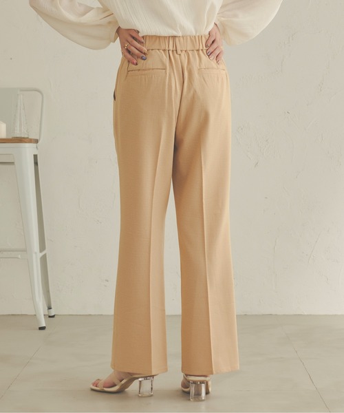 Ambre Neige(アンブルネージュ)の「チェックセンタープレスパンツ/【WEB/EC限定商品】(その他パンツ・レディース・ダークブラウン/ライトブラウン/ライトグリーン・SMALL/MEDIUM)」の17枚目の写真