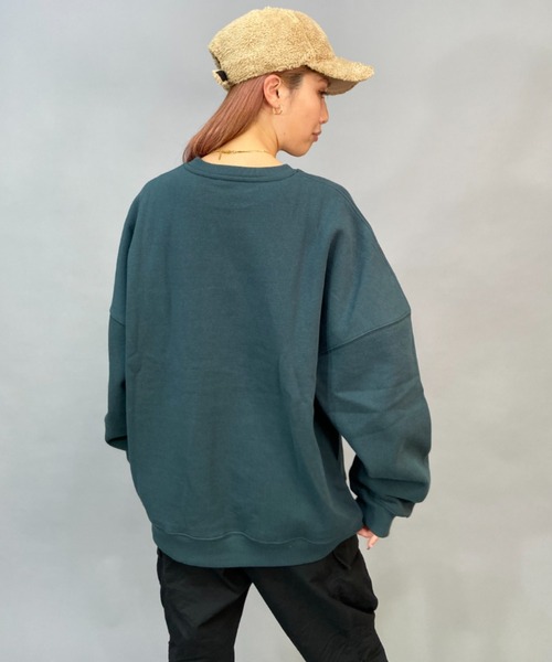 SANTA CRUZ(サンタクルーズ)の「【ムラサキスポーツ別注】SANTACRUZ/サンタクルーズ ビッグシルエット/オーバーサイズ/ロゴスウェット 502223332(スウェット・レディース・グレー/ブラック/グリーン・L/M)」の14枚目の写真