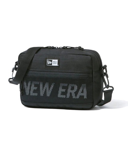 NEW ERA(ニューエラ)の「【NEW ERA】ショルダーポーチ ラージ 2L(ショルダーバッグ・メンズ・ブラック系その他/ブラック/グリーン系カモフラージュ・ONESIZE)」の1枚目の写真