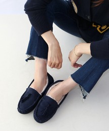 フェイクファータッセルモカシン【低反発スポンジ入り】