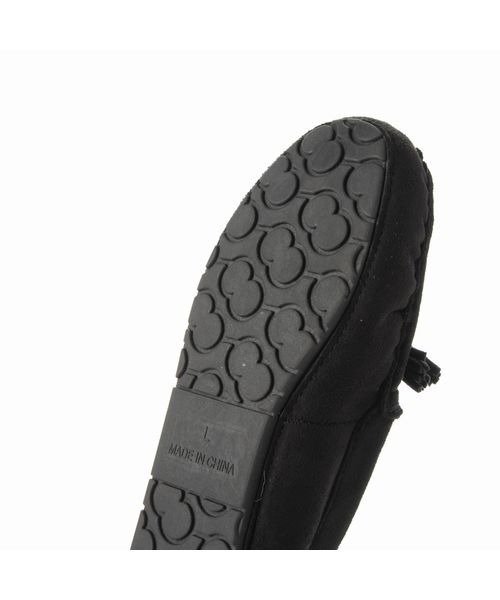 Fin（フィン）の「フェイクファータッセルモカシン【低反発スポンジ入り】（モカシン/デッキシューズ・レディース・ブラック/ベージュ/ネイビー/グレー・LL/S/M/L）」の9枚目の写真