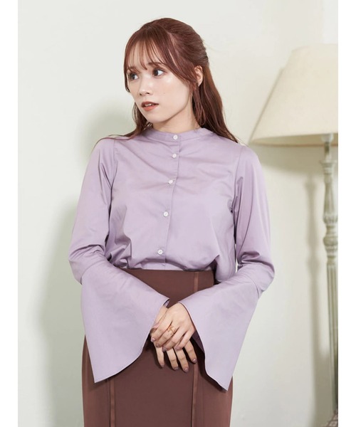 earth music&ecology（アースミュージックアンドエコロジー）の「マルチWAYボウタイブラウス（シャツ/ブラウス・レディース・ホワイト/ブラック/ピンク・FREE）」の11枚目の写真