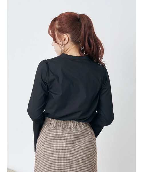 earth music&ecology（アースミュージックアンドエコロジー）の「マルチWAYボウタイブラウス（シャツ/ブラウス・レディース・ホワイト/ブラック/ピンク・FREE）」の15枚目の写真