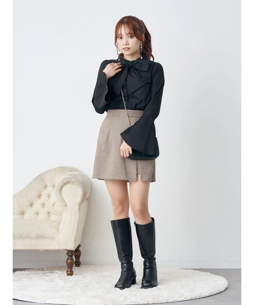 earth music&ecology（アースミュージックアンドエコロジー）の「マルチWAYボウタイブラウス（シャツ/ブラウス・レディース・ホワイト/ブラック/ピンク・FREE）」の18枚目の写真