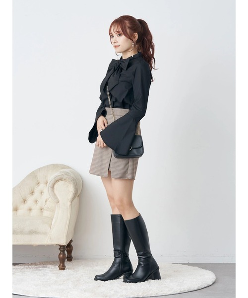 earth music&ecology（アースミュージックアンドエコロジー）の「マルチWAYボウタイブラウス（シャツ/ブラウス・レディース・ホワイト/ブラック/ピンク・FREE）」の19枚目の写真