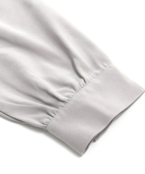 algy（アルジー）の「ベルト付きドッキングシャツ（シャツ/ブラウス・キッズ・グレー/サックスブルー/アイボリー・SMALL/MEDIUM/X-SMALL/XX-SMALL/XXX-SMALL）」の10枚目の写真