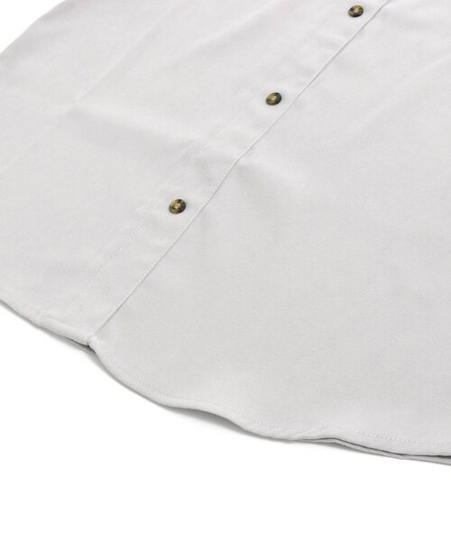 algy（アルジー）の「ベルト付きドッキングシャツ（シャツ/ブラウス・キッズ・グレー/サックスブルー/アイボリー・SMALL/MEDIUM/X-SMALL/XX-SMALL/XXX-SMALL）」の14枚目の写真