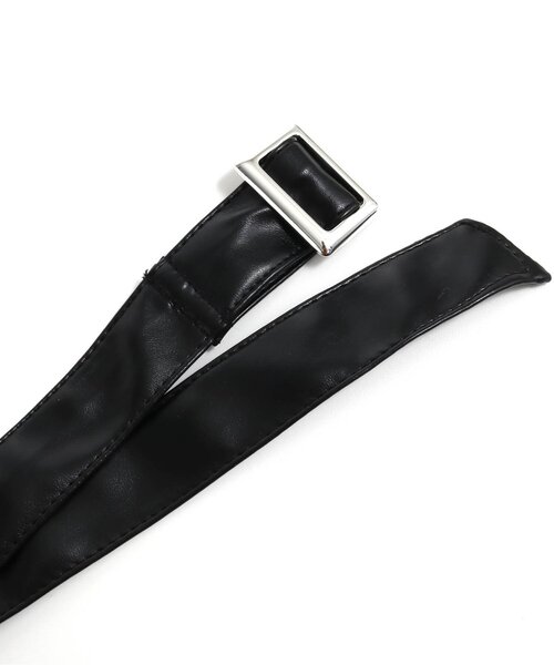 algy（アルジー）の「ベルト付きドッキングシャツ（シャツ/ブラウス・キッズ・グレー/サックスブルー/アイボリー・SMALL/MEDIUM/X-SMALL/XX-SMALL/XXX-SMALL）」の6枚目の写真