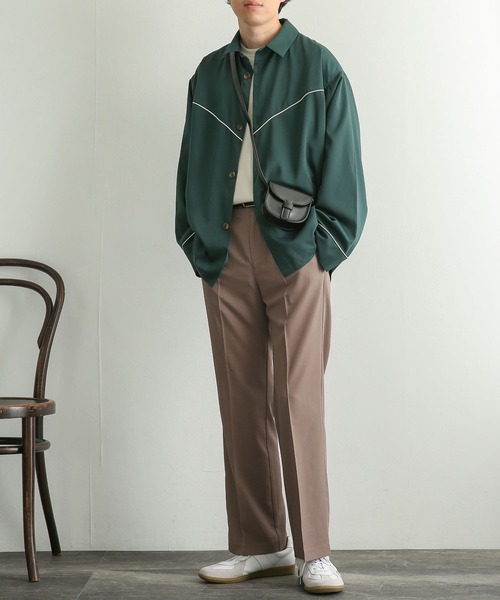 SENSE OF PLACE by URBAN RESEARCH（センスオブプレイスバイアーバンリサーチ）の「『ユニセックス』フェイクレザーフラップミニショルダー（ショルダーバッグ・メンズ・ブルー/オレンジ/ブラック/グリーン・ONE）」の11枚目の写真