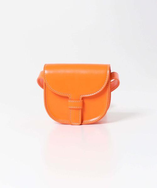 SENSE OF PLACE by URBAN RESEARCH（センスオブプレイスバイアーバンリサーチ）の「『ユニセックス』フェイクレザーフラップミニショルダー（ショルダーバッグ・メンズ・ブルー/オレンジ/ブラック/グリーン・ONE）」の17枚目の写真