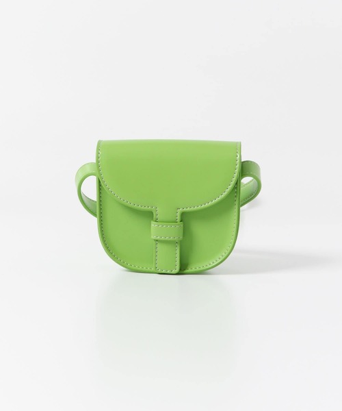 SENSE OF PLACE by URBAN RESEARCH（センスオブプレイスバイアーバンリサーチ）の「『ユニセックス』フェイクレザーフラップミニショルダー（ショルダーバッグ・メンズ・ブルー/オレンジ/ブラック/グリーン・ONE）」の18枚目の写真