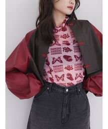 jouetie | クロップドチャイナブルゾン(ブルゾン)