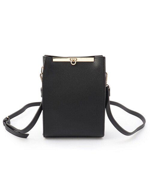 ITS'DEMO（イッツデモ）の「【メタル使いがトレンド】メタルバーミニショルダー（ショルダーバッグ・レディース・ブラック/グレー/グリーン/キャメル・00）」の2枚目の写真