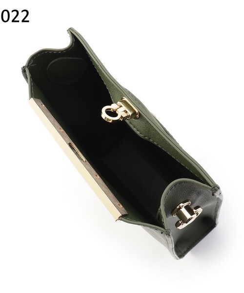 ITS'DEMO（イッツデモ）の「【メタル使いがトレンド】メタルバーミニショルダー（ショルダーバッグ・レディース・ブラック/グレー/グリーン/キャメル・00）」の18枚目の写真