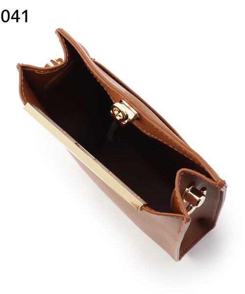 ITS'DEMO（イッツデモ）の「【メタル使いがトレンド】メタルバーミニショルダー（ショルダーバッグ・レディース・ブラック/グレー/グリーン/キャメル・00）」の13枚目の写真