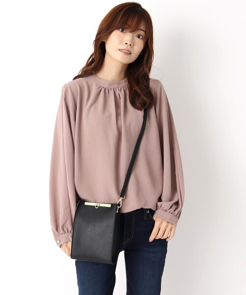 ITS'DEMO（イッツデモ）の「【メタル使いがトレンド】メタルバーミニショルダー（ショルダーバッグ・レディース・ブラック/グレー/グリーン/キャメル・00）」の11枚目の写真