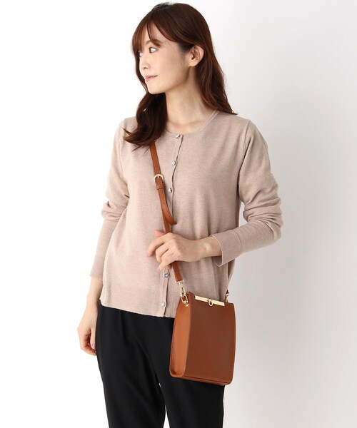 ITS'DEMO（イッツデモ）の「【メタル使いがトレンド】メタルバーミニショルダー（ショルダーバッグ・レディース・ブラック/グレー/グリーン/キャメル・00）」の19枚目の写真