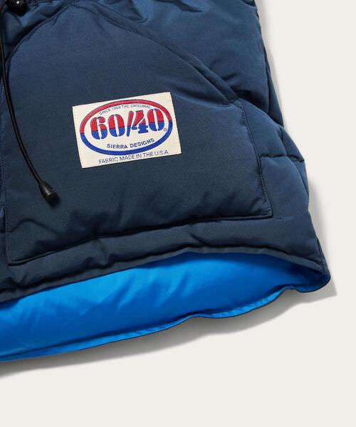 SIERRA DESIGNS(シェラデザイン)の「【別注】 <SIERRA DESIGNS> RV DOWN VEST/ベスト(ダウンベスト・メンズ・ブラウン/ネイビー/ダークグレー・M/L/XL)」の18枚目の写真