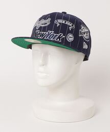 NEW ERA（ニューエラ）の「【NEW ERA/ニューエラ】59FIFTY TOYAHORIUCHIコラボ  ランダムワッペン＆刺繍 ベースボールキャップ/平ツバキャップ/帽子（キャップ・メンズ）」