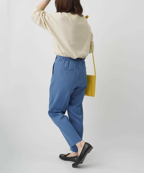 HONEYSUCKLE ROSE（ハニーサックルローズ）の「【HONEYSUCKLE ROSE】ボートネックニット（ニット/セーター・レディース・オフホワイト/オレンジ/グリーン/ブルー/ブラック・M/L）」の7枚目の写真