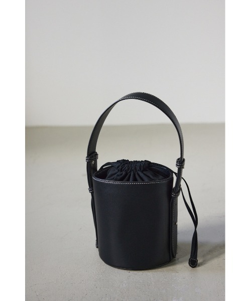 STYLEMIXER(スタイルミキサー)の「ステッチワークバケットバッグ(ハンドバッグ・レディース・マジェンタ/ブラック・FREE)」の17枚目の写真