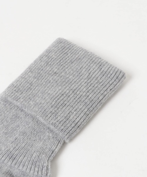 URBAN RESEARCH ROSSO WOMEN（アーバンリサーチ　ロッソ）の「Johnstons　Rib Ankle Sock（ソックス/靴下・レディース・ライトグレー/ライトブルー・-）」の7枚目の写真