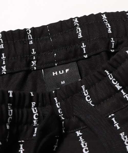 HUF(ハフ)の「HUF/ハフ FUCK IT CORE EASY PANT ワークパンツ(チノパンツ・メンズ・ブラック・S/M/L)」の8枚目の写真