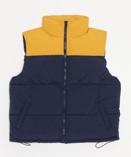 WESTSEA(ウエストシー)の「パネル切替 中綿ベスト(ベスト・メンズ・ネイビー/グリーン/ブラック・M/L/XL)」の14枚目の写真