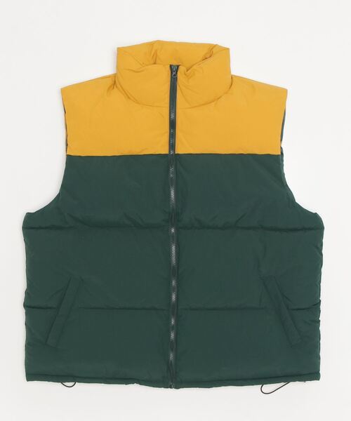 WESTSEA(ウエストシー)の「パネル切替 中綿ベスト(ベスト・メンズ・ネイビー/グリーン/ブラック・M/L/XL)」の9枚目の写真