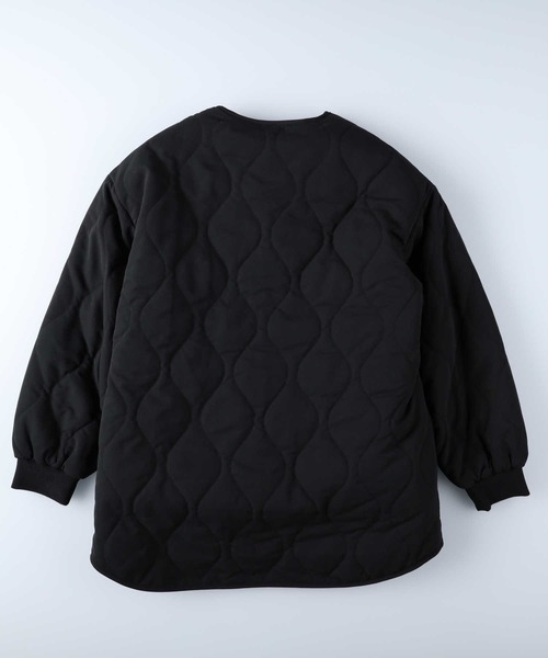 HONEYSUCKLE ROSE（ハニーサックルローズ）の「【HONEYSUCKLE ROSE】マルチウェイキルトジャケット（ダウンジャケット/コート・レディース・ブラック/カーキブラウン・M/L）」の15枚目の写真