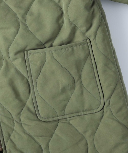 HONEYSUCKLE ROSE（ハニーサックルローズ）の「【HONEYSUCKLE ROSE】マルチウェイキルトジャケット（ダウンジャケット/コート・レディース・ブラック/カーキブラウン・M/L）」の9枚目の写真