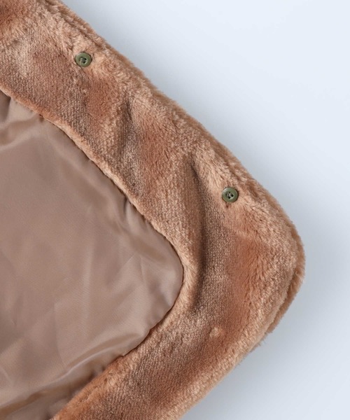 HONEYSUCKLE ROSE（ハニーサックルローズ）の「【HONEYSUCKLE ROSE】マルチウェイキルトジャケット（ダウンジャケット/コート・レディース・ブラック/カーキブラウン・M/L）」の14枚目の写真