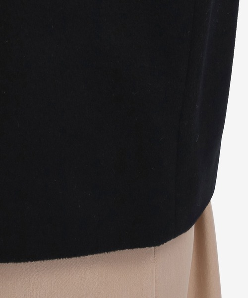 TOMMY HILFIGER(トミーヒルフィガー)の「ウールブレンドリラックスシングルコート(チェスターコート・レディース・ブラック・32inch/34inch/36inch)」の6枚目の写真