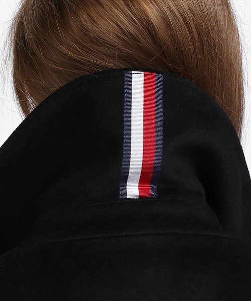 TOMMY HILFIGER(トミーヒルフィガー)の「ウールブレンドリラックスシングルコート(チェスターコート・レディース・ブラック・32inch/34inch/36inch)」の9枚目の写真
