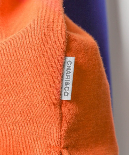 CHARI&CO（チャリアンドコー）の「【CHARI&CO safe ride】バイカラ―ポロシャツL/S（Tシャツ/カットソー・メンズ・ネイビー/サックスブルー・MEDIUM/LARGE）」の10枚目の写真