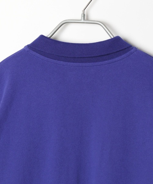 CHARI&CO（チャリアンドコー）の「【CHARI&CO safe ride】バイカラ―ポロシャツL/S（Tシャツ/カットソー・メンズ・ネイビー/サックスブルー・MEDIUM/LARGE）」の11枚目の写真