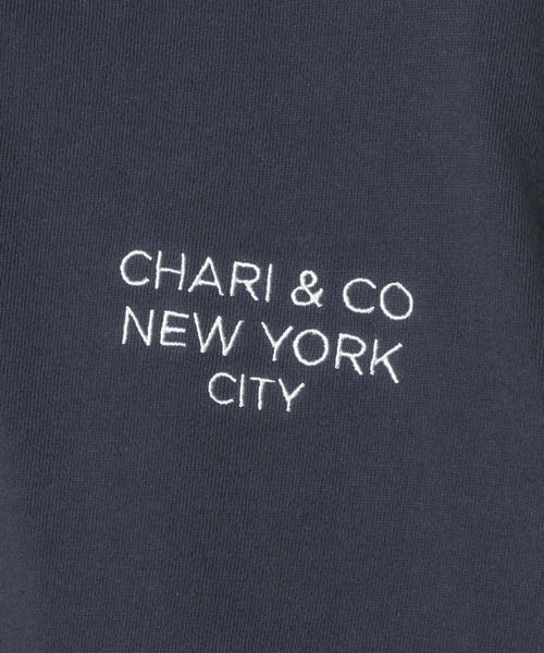 CHARI&CO（チャリアンドコー）の「【CHARI&CO safe ride】バイカラ―ポロシャツL/S（Tシャツ/カットソー・メンズ・ネイビー/サックスブルー・MEDIUM/LARGE）」の14枚目の写真