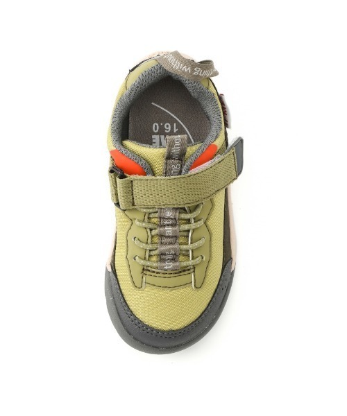 IFME（イフミー）の「IFME＋/イフミープラススニーカー（スニーカー・キッズ・ベージュ/カーキオリーブ・19.0cm/21.0cm/16.0cm/15.0cm/20.0cm/17.0cm/18.0cm）」の7枚目の写真